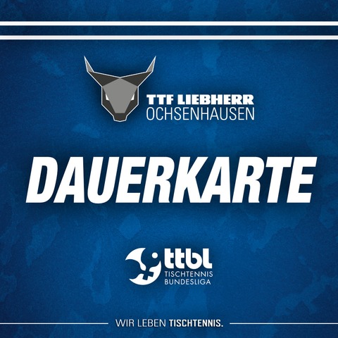 Dauerkarte Saison 2026/2027 - Ochsenhausen - 28.08.2026 12:00