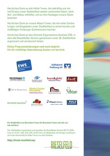 Stadtteilfest Rieselfeld - Freiburg - 24.07.2026 19:00