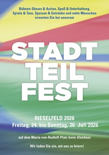 Stadtteilfest Rieselfeld - Freiburg - 24.07.2026 19:00