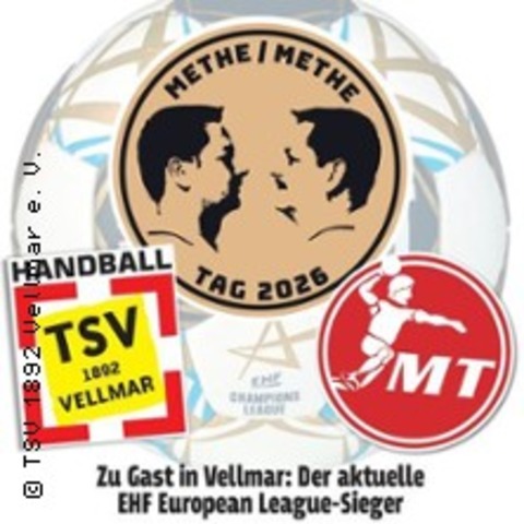 TSV Vellmar gegen MT Melsungen - Methe-Methe-Tag 2026 - Vellmar - 19.08.2026 19:00