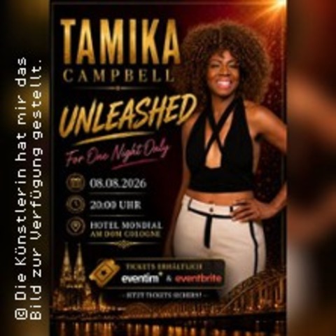 Tamika Campbell – Unleashed - K�LN - 08.08.2026 20:00