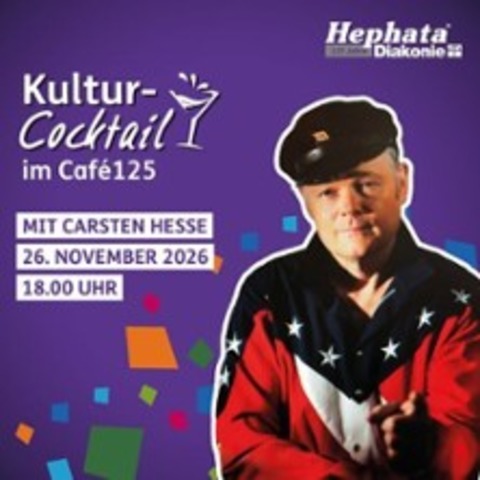 American Christmas Classics - Carsten Hesse stimmt uns auf den Advent ein - SCHWALMSTADT - 26.11.2026 18:00
