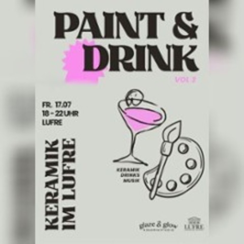 Drink & Paint Vol.2 Lufre - KAMP-LINTFORT - 17.07.2026 18:00