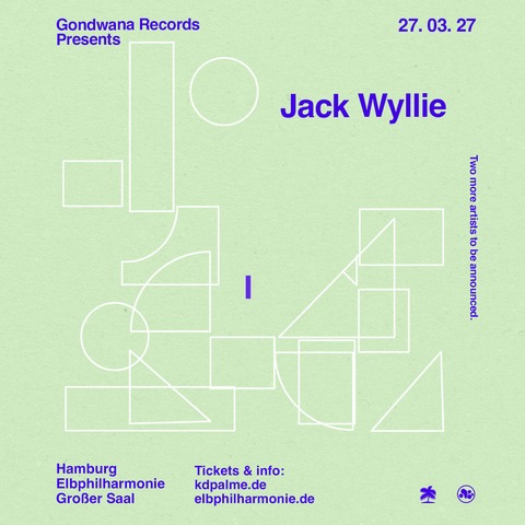 Gondwana Records Presents - Jack Wyllie - Hamburg - 27.03.2027 19:00