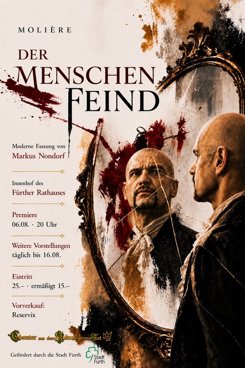 Der Menschenfeind - Eine Kom�die von Moli�re - F�rth - 08.08.2026 20:00