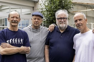 Live-Musik zugunsten des Freiburger M�nsters bei "Rock am Stein" im Innenhof der M�nsterbauh�tte