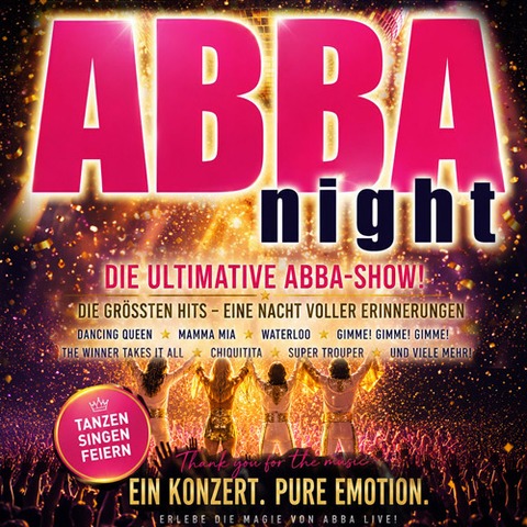 ABBA-Night - The Tribute Concert - Gie�en - 01.02.2027 20:00